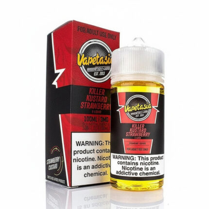 Vapetasia Killer Kustard Strawberry 100ML E-Liquid