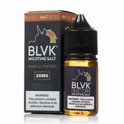 BLVK Vanilla Custard Salt Nicotine