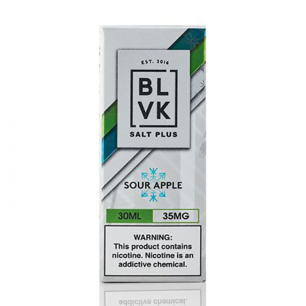 BLVK Salt Plus Sour Apple ICED Salt Nicotine - Image 4
