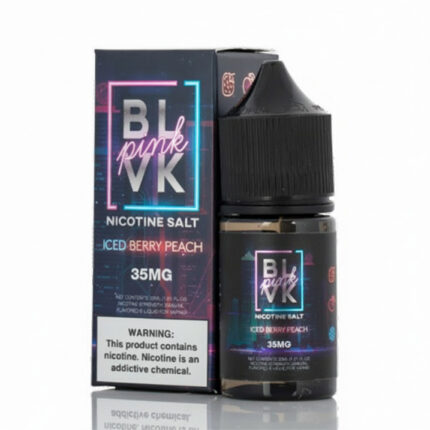 BLVK ICED Berry Peach Salt Nicotine