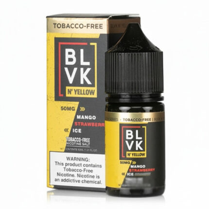 BLVK NYellow Mango Strawberry Ice Salt Nicotine