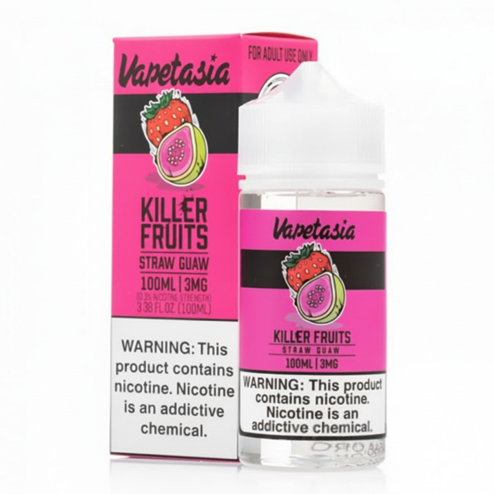 Vapetasia Killer Fruits Straw Guaw 100ML E-Liquid