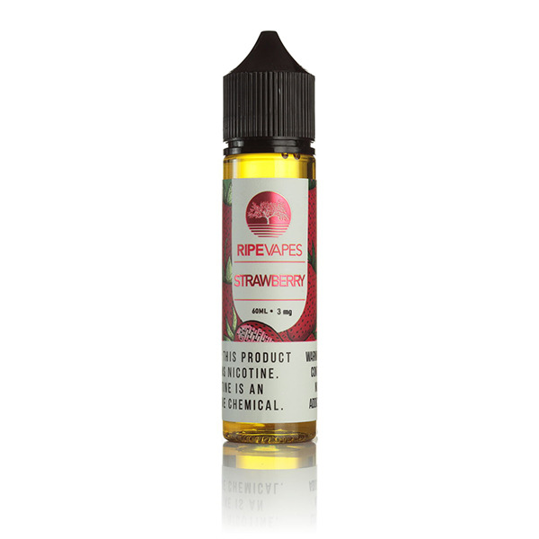 1000px_60ml.fruits.non-menthol.str_ Ripe Vapes Strawberry 60ML E-Liquid