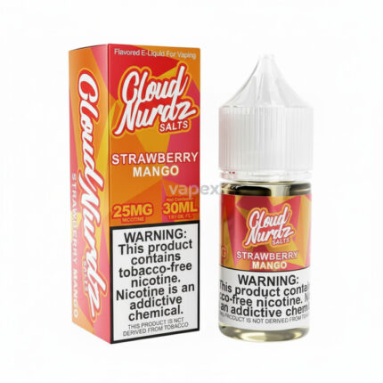 Cloud Nurdz Strawberry Mango Salt Nicotine