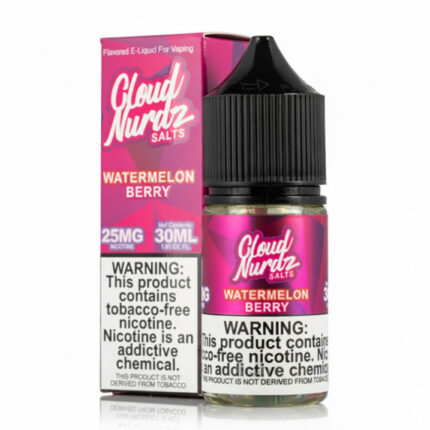 Cloud Nurdz Watermelon Berry Salt Nicotine