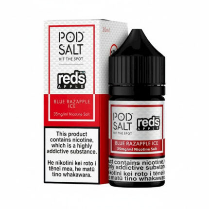 Pod Salt Reds Apple Blue Razapple ICE Salt Nicotine