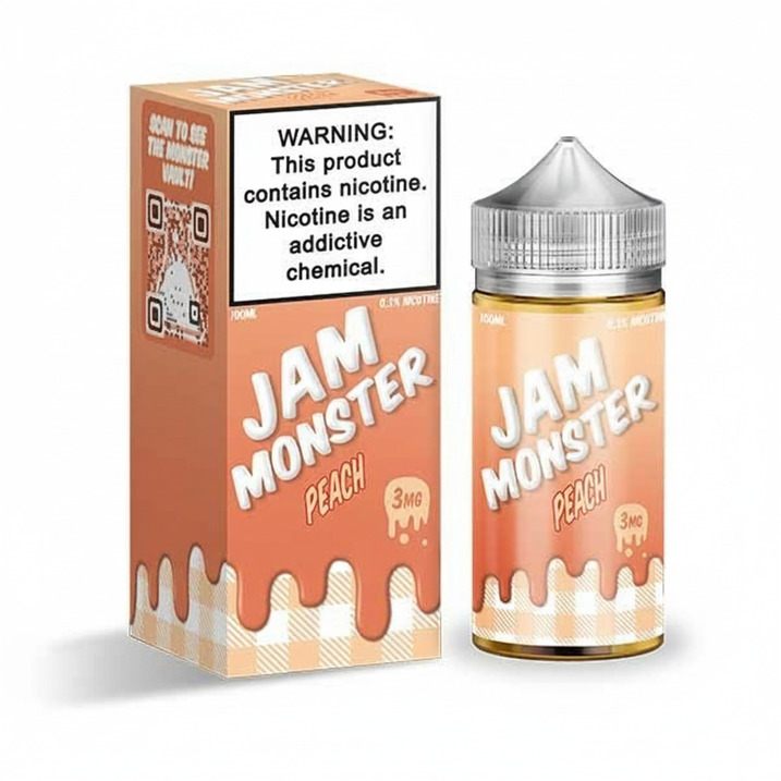 Untitled-10 Jam Monster Peach 100ML E-Liquid