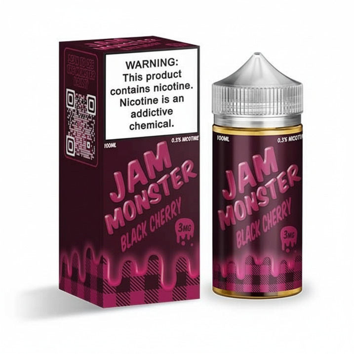 Untitled-8 Jam Monster Black Cherry 100ML E-Liquid