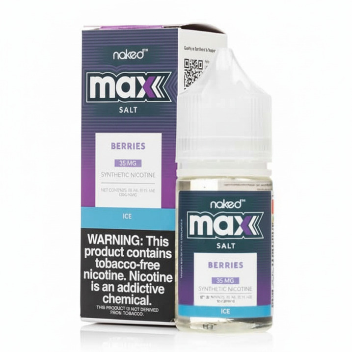 Naked Max Berries Ice Salt Nicotine