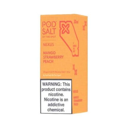 Pod Salt Mango Strawberry Peach Salt Nicotine