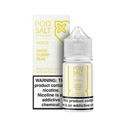 Pod Salt White Gummy Bear Salt Nicotine