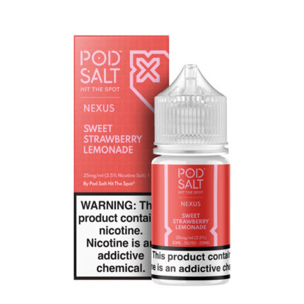 Pod Salt Sweet Strawberry Lemonade Salt Nicotine