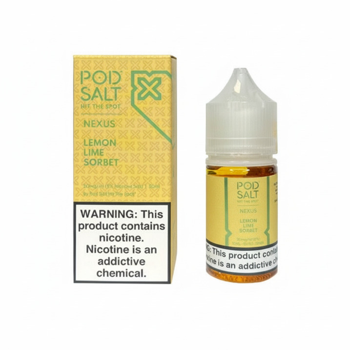1 Pod Salt Lemon Lime Sorbet Salt Nicotine