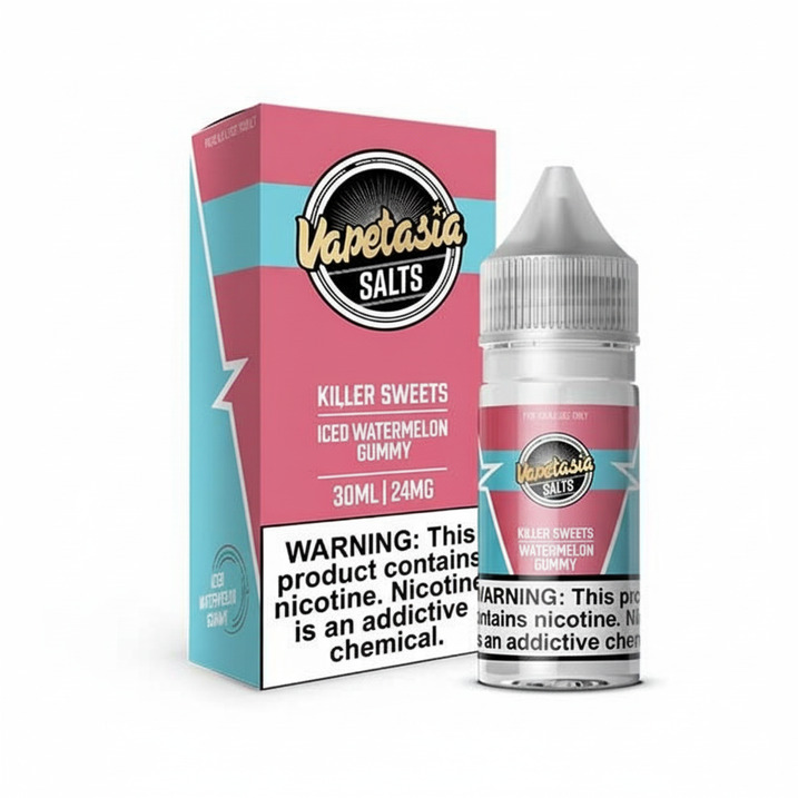 30ml-Iced-Watermelon-Gummy-Salt Vapetasia Killer Sweets Watermelon Gummy ICED Salt Nicotine