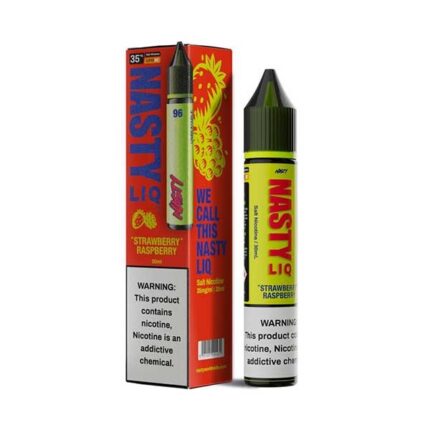 Nasty LIQ 96 Strawberry Raspberry Salt Nicotine