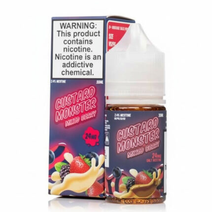 Custard Monster Mixed Berry Salt Nicotine