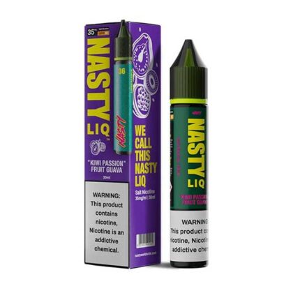 Nasty LIQ 36 Kiwi Passionfruit Guava Salt Nicotine