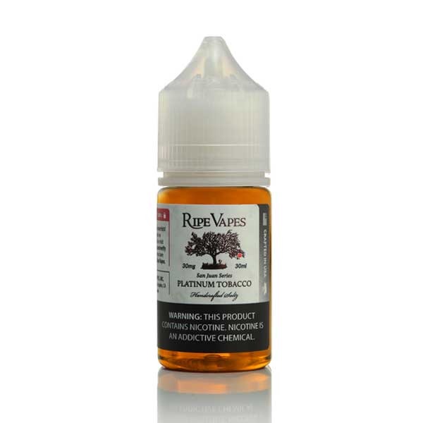 platinum-tobacco Ripe Vapes Platinum Tobacco Salt Nicotine