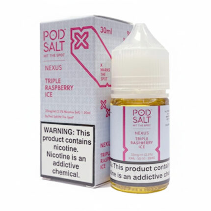 Pod Salt Triple Raspberry Ice Salt Nicotine