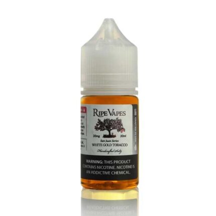 Ripe Vapes White Gold Tobacco Salt Nicotine
