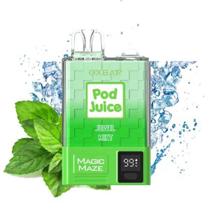 OXBAR Pod Juice 10000P Jewel Mint Disposable Vape