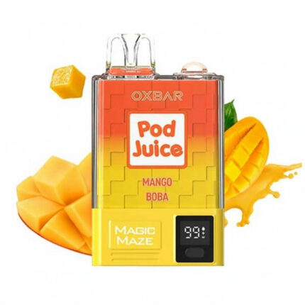 OXBAR Pod Juice 10000P Mango Boba Disposable Vape