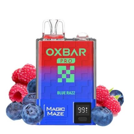 OXBAR Magic Maze 10000P Blue Razz Disposable Vape