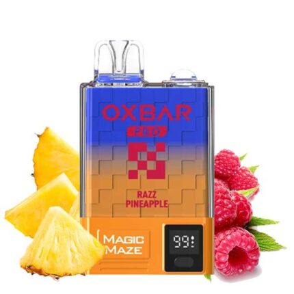 OXBAR Magic Maze 10000P Razz Pineapple Disposable Vape
