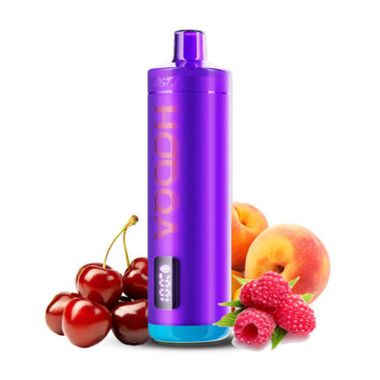 Nasty Hooqa 15K Puff Cherry Peach Raspberry Disposable Vape