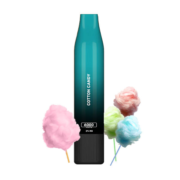 cotton-candy XTRA DPS 6000 Puff Cotton Candy Disposable Pod