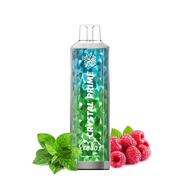 crystal-prime-raspberry-mint Crystal Prime 7000P Raspberry Mint Disposable Vape