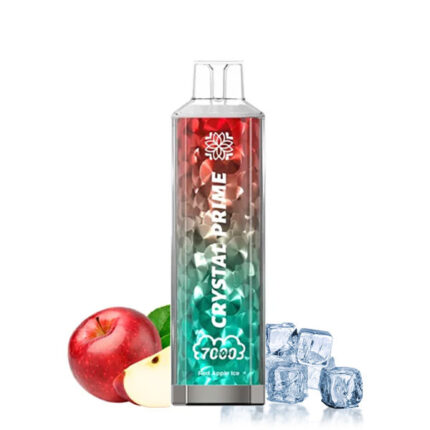 Crystal Prime 7000P Red Apple Ice Disposable Vape