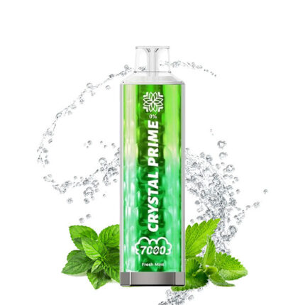 Crystal Prime 7000P Fresh Mint Disposable Vape