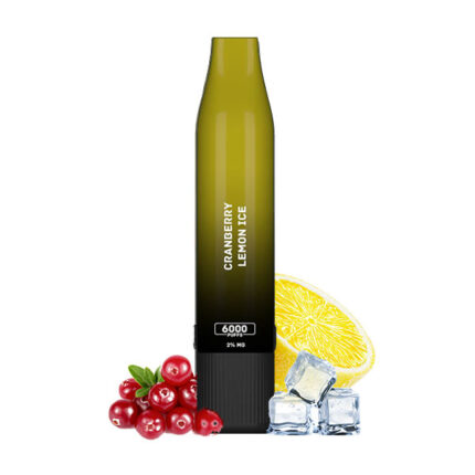 XTRA DPS 6000 Puff Cranberry Lemon Ice Disposable Pod