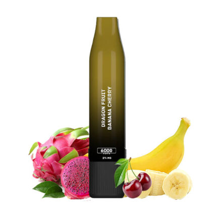 XTRA DPS 6000 Puff Dragon Fruit Banana Cherry Disposable Pod