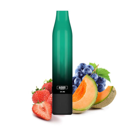 XTRA DPS 6000 Puff Strawberry Melon Grape Disposable Pod