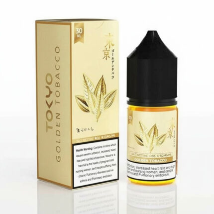 Tokyo Tobacco Golden Tobacco Salt Nicotine