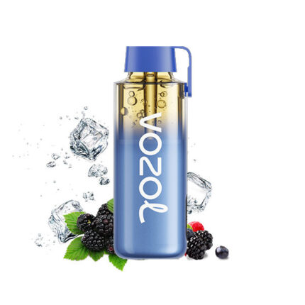 Vozol Neon 12000P Blue Razz Ice Disposable Vape