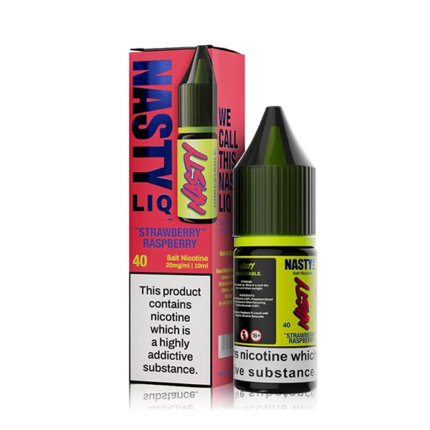 Nasty LIQ 10ML NO 40 Strawberry Raspberry Salt Nicotine