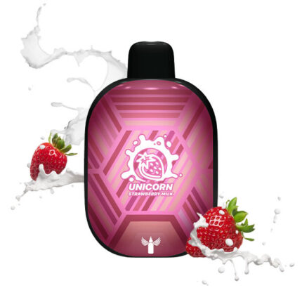 Dr Vapes Panther Bar 5500 Puffs Unicorn Strawberry Milk Disposable Vape