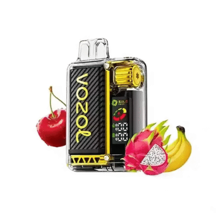 Vozol Vista 20000 Puffs Dragon Fruit Banana Cherry Disposable Vape