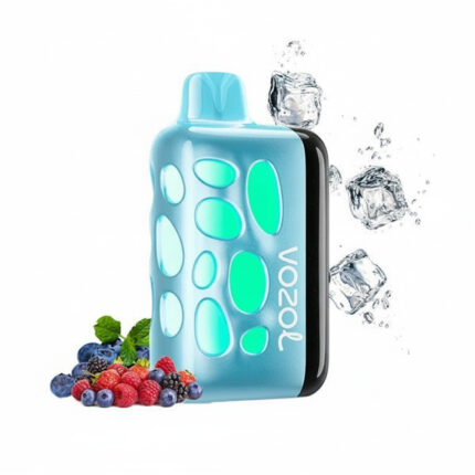 Vozol Rave 40000P Blue Razz Ice Disposable Vape