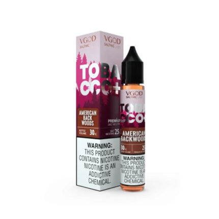 VGOD American Backwoods Tobacco Salt Nicotine