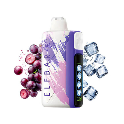 ELF BAR Ice King Grape Ice 30000 Puffs Disposable