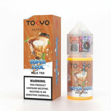 Tokyo Super Cool Milk Tea ICE Salt Nicotine