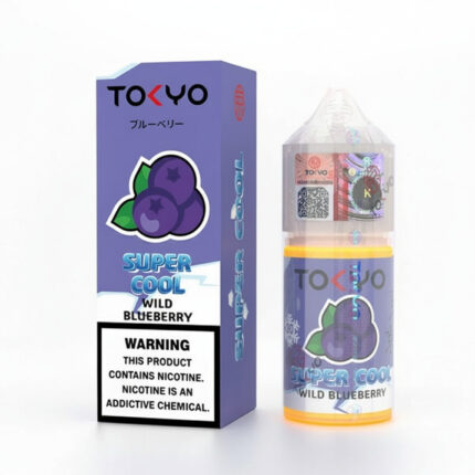 Tokyo Super Cool Wild Blueberry Salt Nicotine