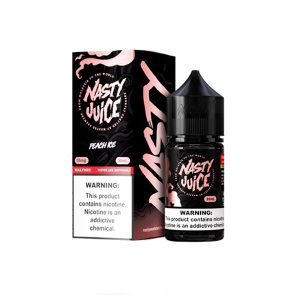 Nasty Peach ICE Salt Nicotine