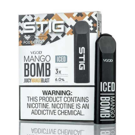 VGOD STIG Mango Bomb Ice Disposable Vape