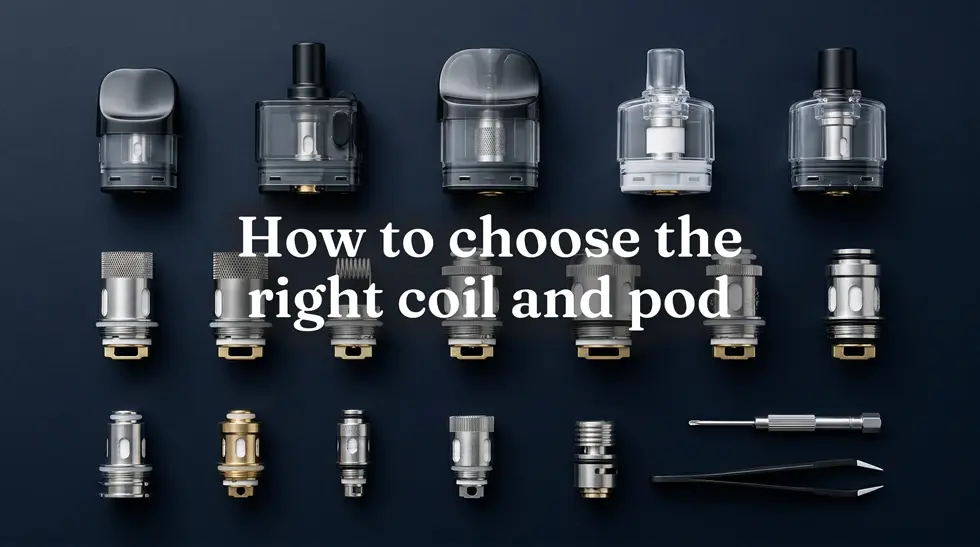 How to Choose the Right Coils and Pod Cartridges, Read on Vapex UAE, Dubai
