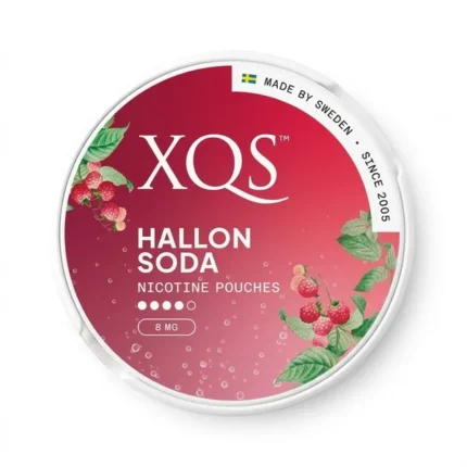 XQS Hallonsoda Nicotine Pouches